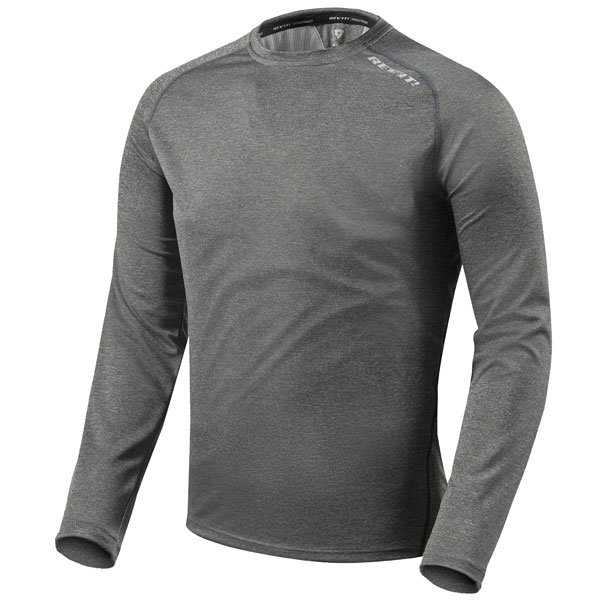 Image of Rev'it Sky LS Base Layer Shirt - Dark Grey