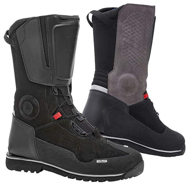 Image of Rev'it Discovery H20 Leather Boots - Black