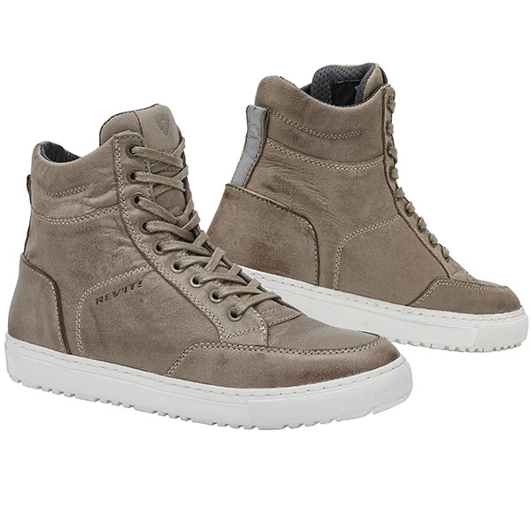 Image of Rev'it Grand Leather Boots - Taupe White