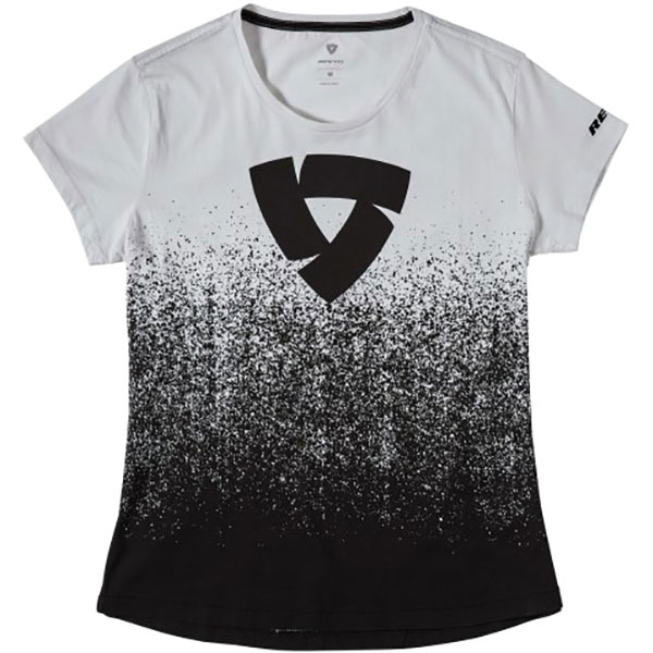 Image of Rev'it Ladies Quantum T-Shirt - Black / White
