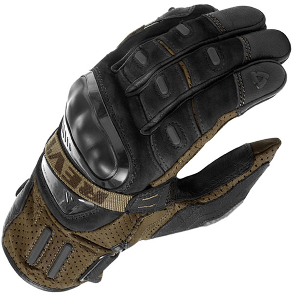 Image of Rev'it Cayenne Pro Leather Gloves - Black / Sand