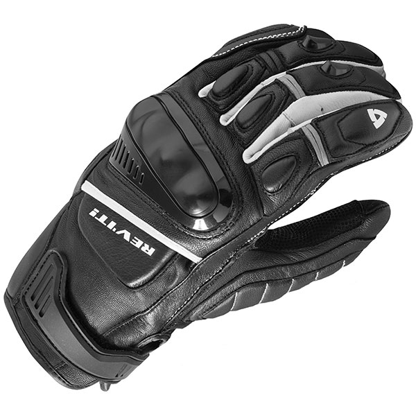 Image of Rev'it Chicane Leather Gloves - Black / White