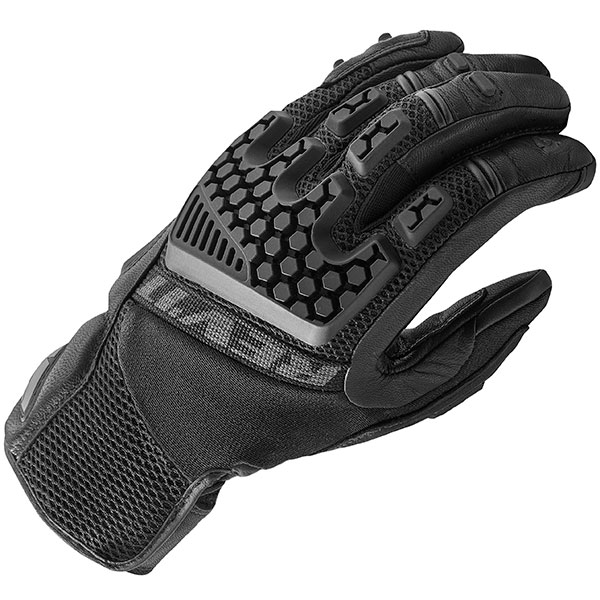 Image of Rev'it Sand 3 Leather Gloves - Black