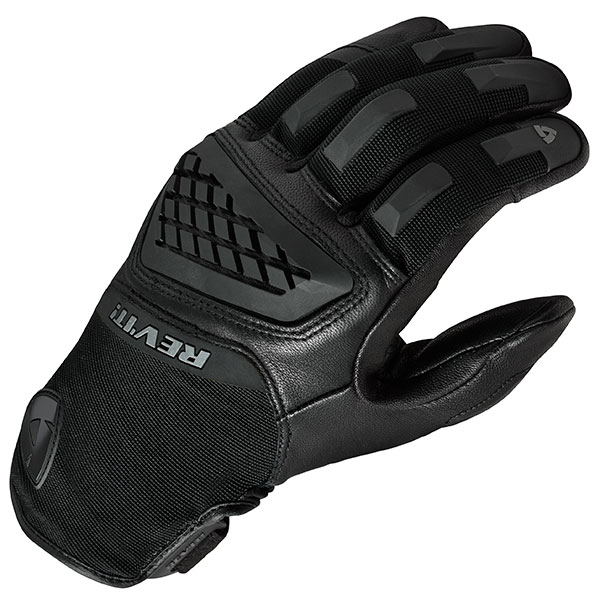 Image of Rev'it Neutron 3 Leather &amp; Textile Gloves - Black