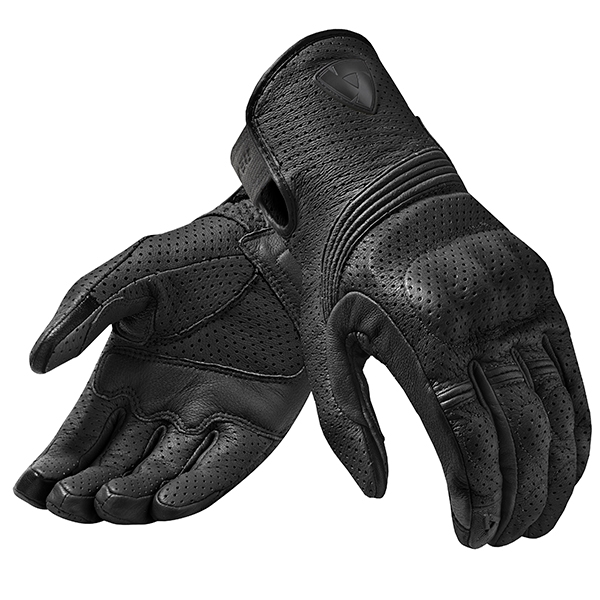 Image of Rev'it Ladies Fly 3 Leather Gloves - Black