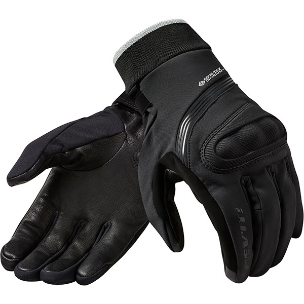 Image of Rev'it Crater 2 Textile Gloves - Black