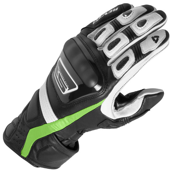 Image of Rev'it Stellar Gloves - Black / Acid Green
