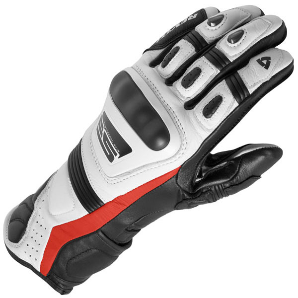 Image of Rev'it Stellar Gloves - White / Red