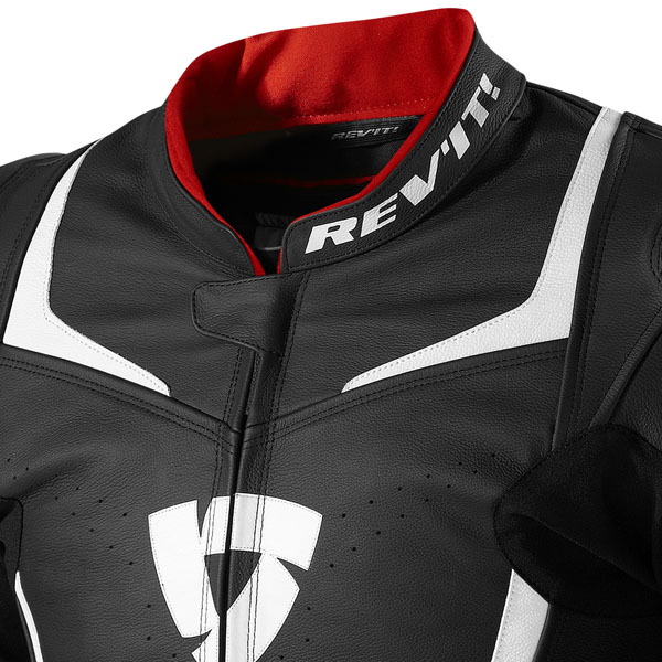 Rev It Stellar Leather Motorcycle Jacket Black Red Rev It Stellar Jacket Black Red