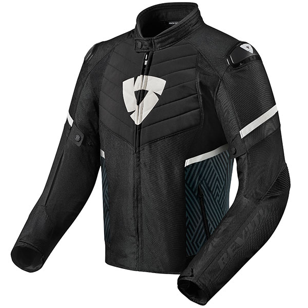 Image of Rev'it Arc H2O Textile Jacket - Black / White