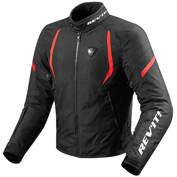 Image of Rev'it Jupiter 2 Textile Jacket - Black / Red