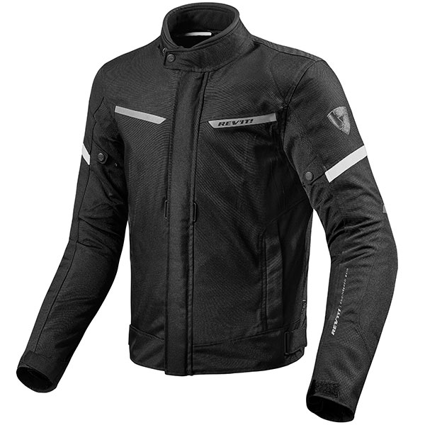 Image of Rev'it Lucid Textile Jacket - Black / White