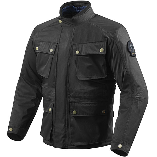 Image of Rev'it Newton Textile Jacket - Black