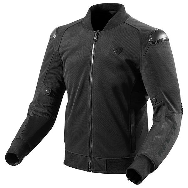 Image of Rev'it Traction Textile Jacket - Black