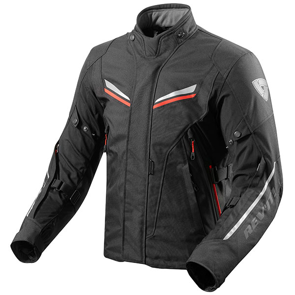 Image of Rev'it Vapor 2 Textile Jacket - Black / Red