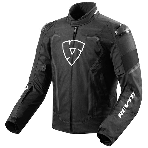 Image of Rev'it Vertex H2O Textile Jacket - Black