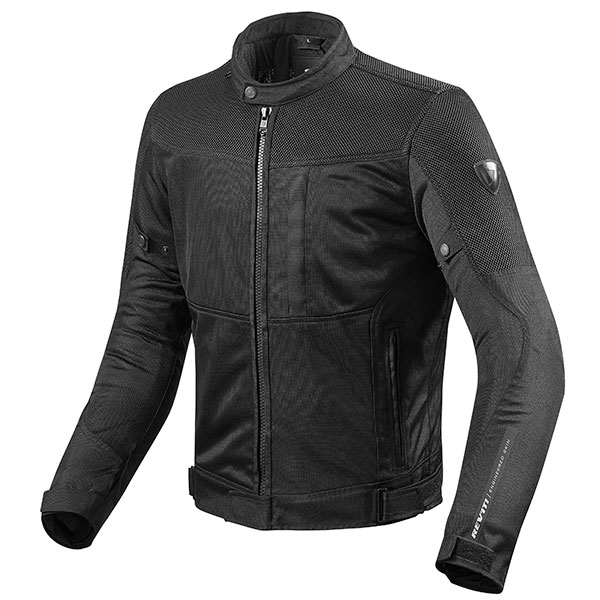 Rev'it Vigor Textile Jacket - Black - FREE UK DELIVERY