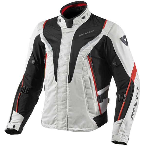 Image of Rev'it Vapor Textile Jacket - Silver / Anthracite