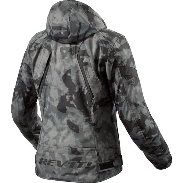 Rev it Ladies Flare 3 H2O Textile Jacket Camo Dark Grey FREE UK DELIVERY