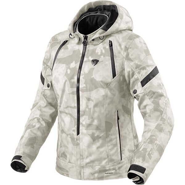 Rev it Ladies Flare 3 H2O Textile Jacket Camo Grey White FREE UK DELIVERY