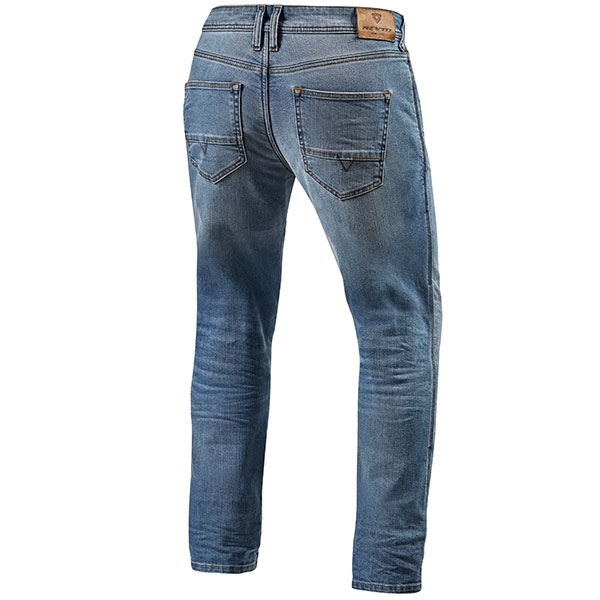 Rev'it Brentwood SF Cordura Denim Jeans - Classic Blue - FREE UK DELIVERY