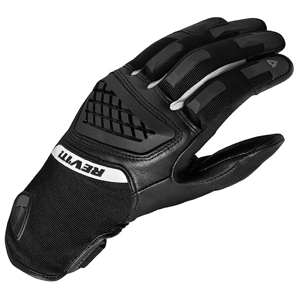 Image of Rev'it Ladies Neutron 3 Leather &amp; Textile Gloves - Black / White