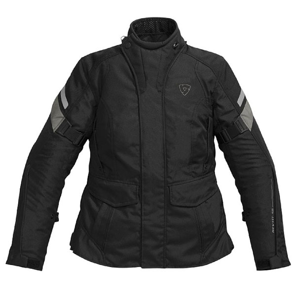Image of Rev'it Indigo Ladies Jacket - Black / Silver