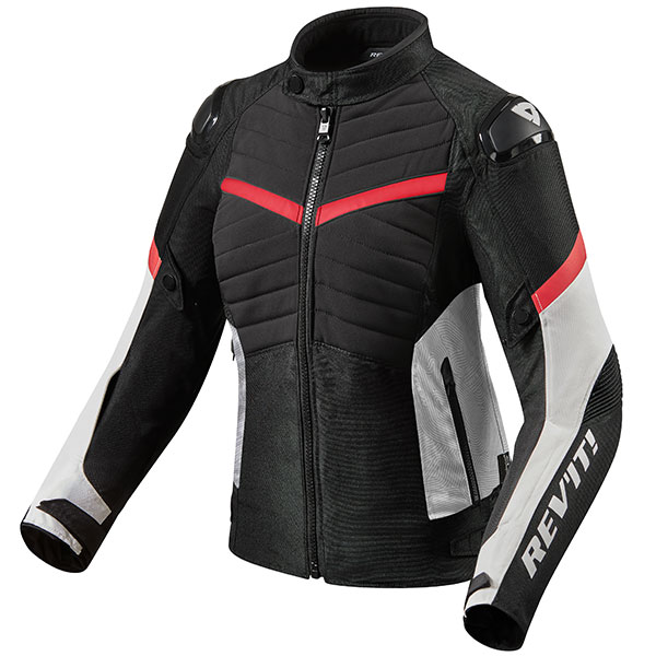 Image of Rev'it Ladies Arc H2O Textile Jacket - Black / Red