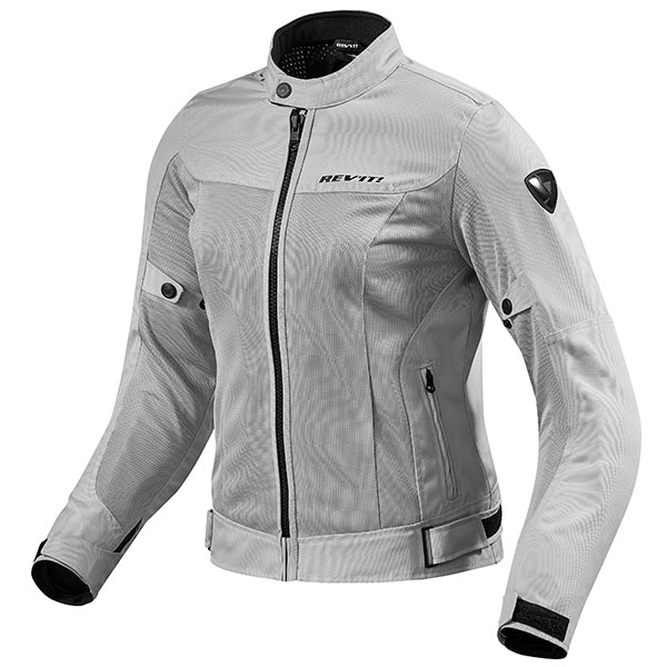 Rev it Ladies Eclipse Textile Jacket Silver FREE UK DELIVERY
