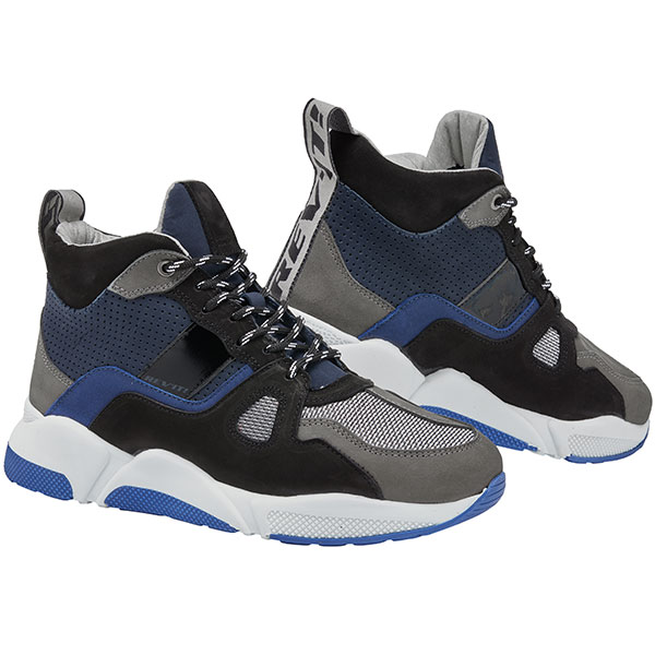 Image of Rev'it Astro Leather Boots - Black / Blue