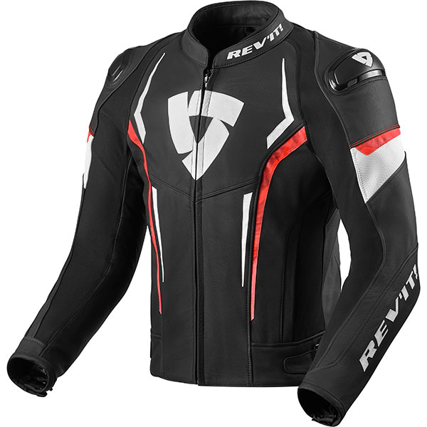 Neon online leather jacket