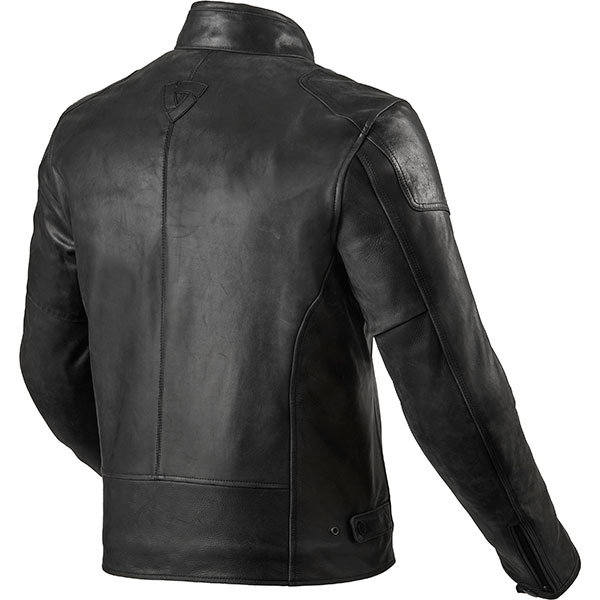 Rev'it Sherwood Leather Jacket - Black - FREE UK DELIVERY