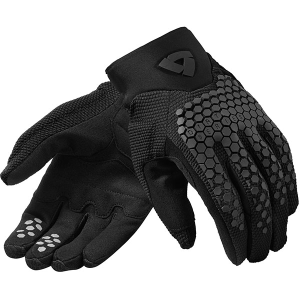 Image of Rev'it Massif Textile Gloves - Black