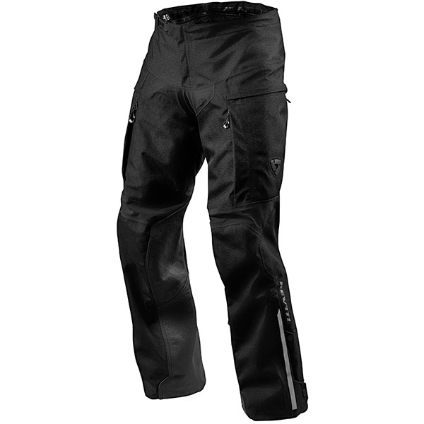 Rev'it Component H2O Textile Trousers - Black - FREE UK DELIVERY