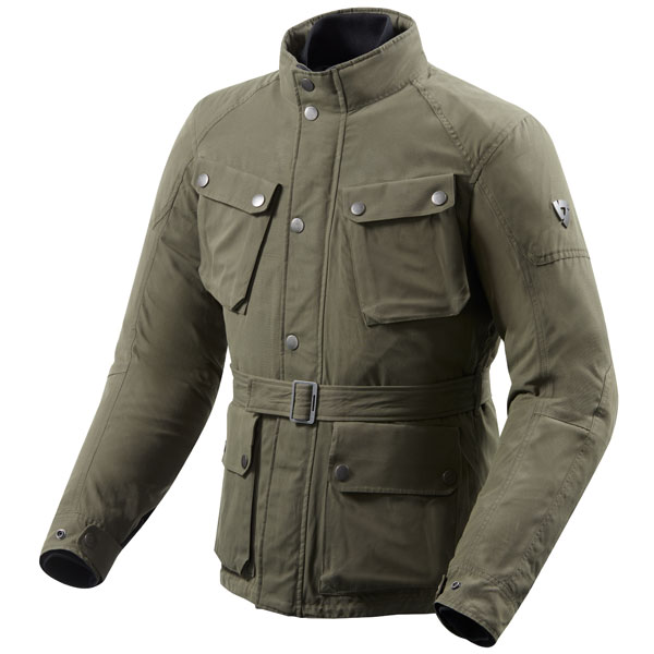 Image of Rev'it Livingstone Textile Jacket - Dark Green