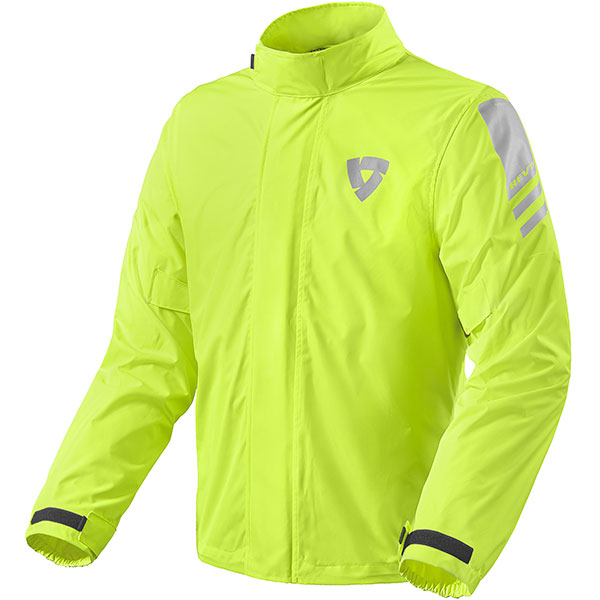 Storm Windbreaker Reflective Jacket - Black/Neon