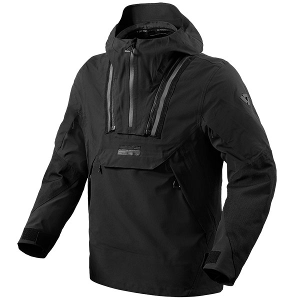 Rev'it Smock Blackwater 2 H2O Textile Jacket - Black - FREE UK DELIVERY