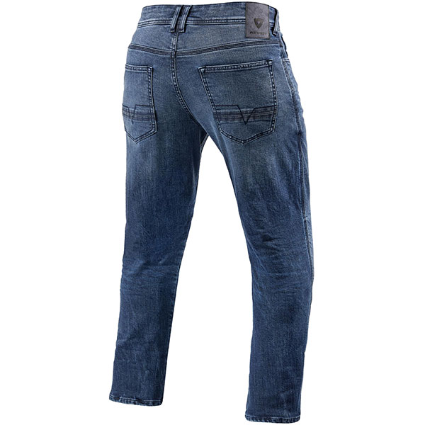 Rev'it Detroit 2 Jeans - Medium Blue - FREE UK DELIVERY