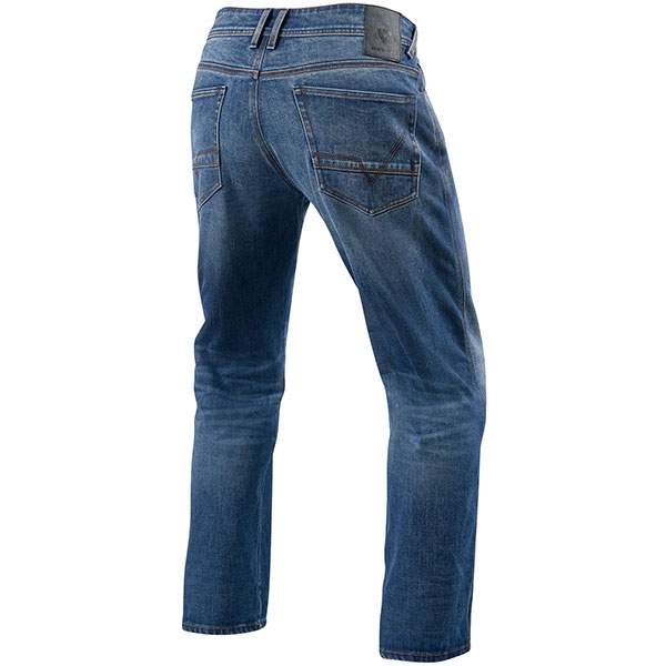 Rev'it Philly 3 Cordura Denim Jeans - Medium Blue Used - FREE UK DELIVERY