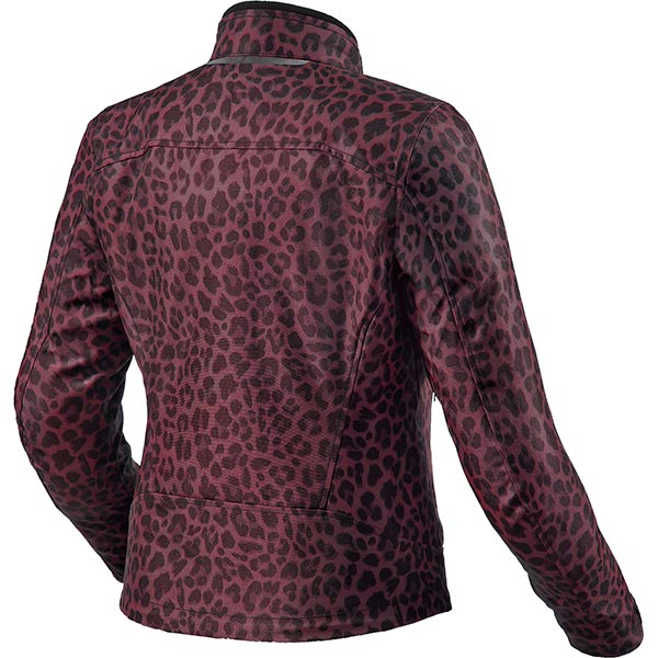 Rev'it Ladies Shade H2O Textile Jacket - Leopard Red - FREE UK DELIVERY