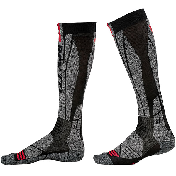 Rev'it Kalahari Socks - Dark Grey / Red - FREE UK DELIVERY