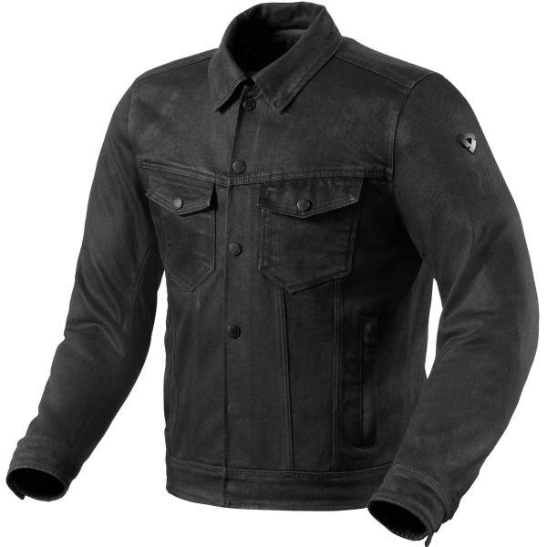 Black denim motorcycle jacket outlet