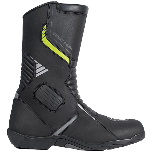 Image of Richa Vortex Waterproof Leather Boots - Black