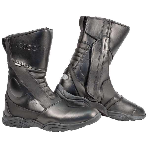 Image of Richa Zenith Waterproof Leather Boots - Black