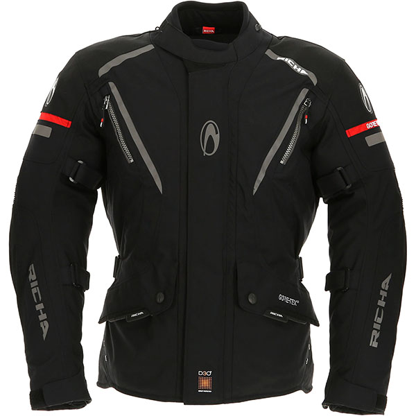 Image of Richa Cyclone Gore-Tex Textile Jacket - Black