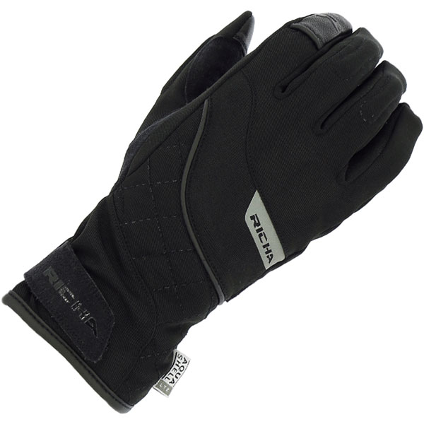 Richa Ladies Tina 2 Textile Gloves Black FREE UK DELIVERY