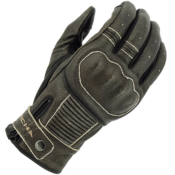 Image of Richa Bobber Leather Gloves - Brown