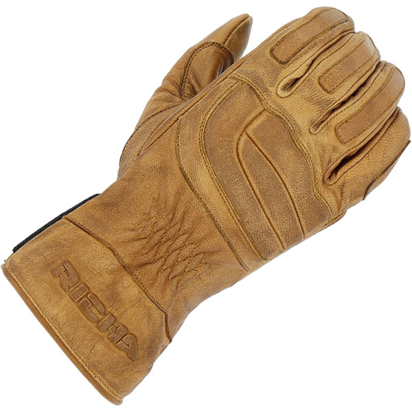 Image of Richa Mid Season Leather Gloves - Cognac