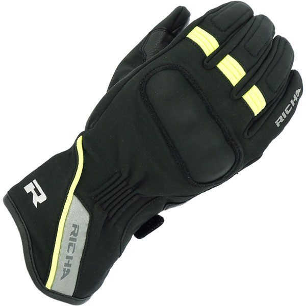 Image of Richa Torch Gloves - Black / Fluo Yellow
