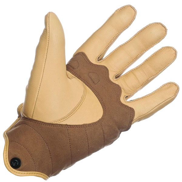 Richa Custom Leather Gloves - Tan - FREE UK DELIVERY